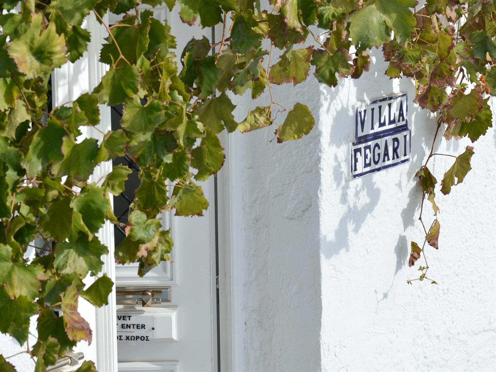 Villa Fegari Firostefani Exterior foto